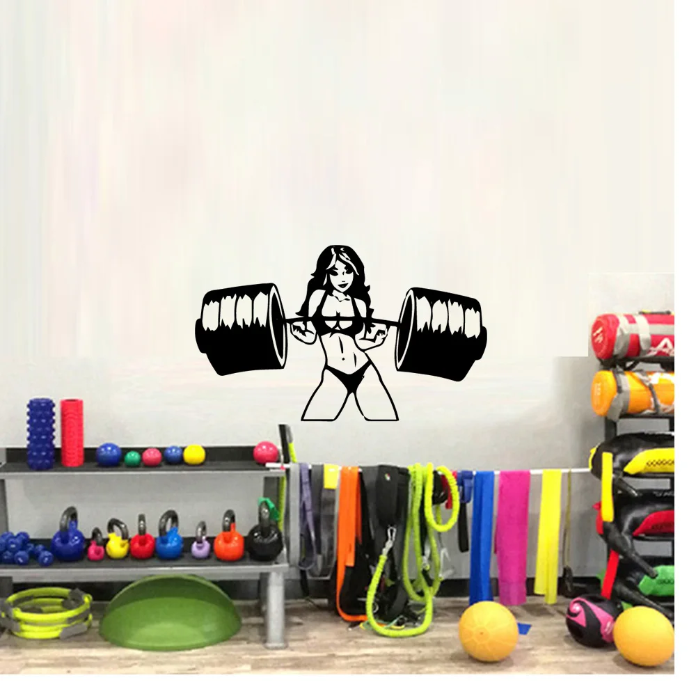 1 pc women gym Wall Sticker Pvc Wall Stickers Wall Art Wallpaper Pvc Decal Decor Living Room fitness Removable Waterproof
1 pc women gym Wall Sticker Pvc Wall Stickers Wall Art Wallpaper Pvc Decal Decor Living Room fitness Removable Waterproof