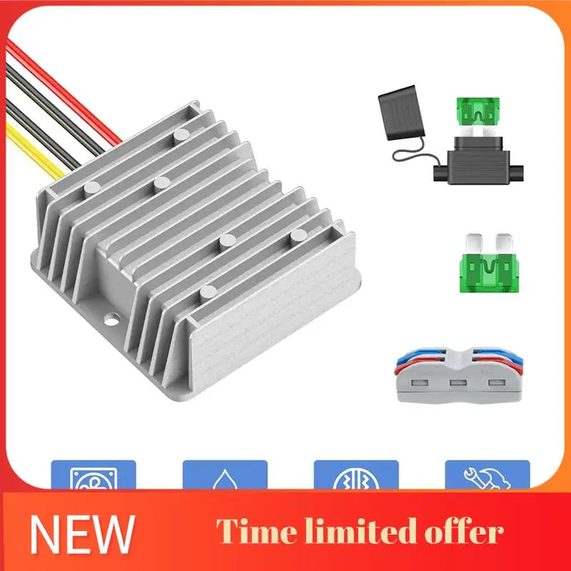 ABRN-12V 20A 240W преобразователь напряжения, трансформатор регулятора напряжения постоянного тока 17-55 В в постоянный ток 12 В с держателем предохранителей, клеммы для проводов
ABRN-12V 20A 240W преобразователь напряжения, трансформатор регулятора напряжения постоянного тока 17-55 В в постоянный ток 12 В с держателем предохранителей, клеммы для проводов