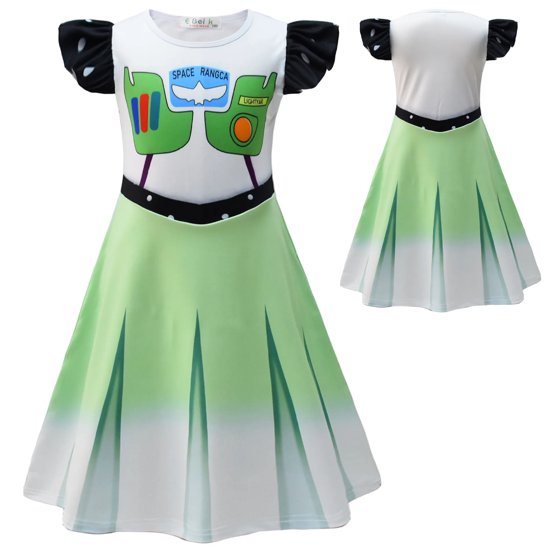 2024 Disney Toy Story Buzz Lightyear Cosplay Cartoon Space Odyssey Printed Girls Skirt Girls Flying Sleeve Girls Casual Dresses
2024 Disney Toy Story Buzz Lightyear Cosplay Cartoon Space Odyssey Printed Girls Skirt Girls Flying Sleeve Girls Casual Dresses