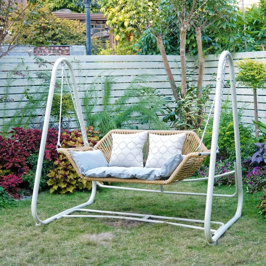 Double swing outdoor rocking chair Internet celebrity swing hanging chair
Double swing outdoor rocking chair Internet celebrity swing hanging chair