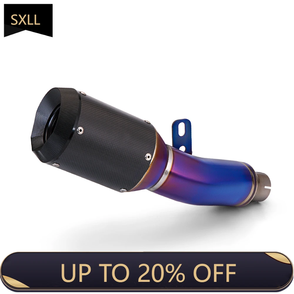 SXLL Motorcycle exhaust muffler titanium alloy (carbon) slide into line motorcycle R6 YZF R6 2017-2021
SXLL Motorcycle exhaust muffler titanium alloy (carbon) slide into line motorcycle R6 YZF R6 2017-2021