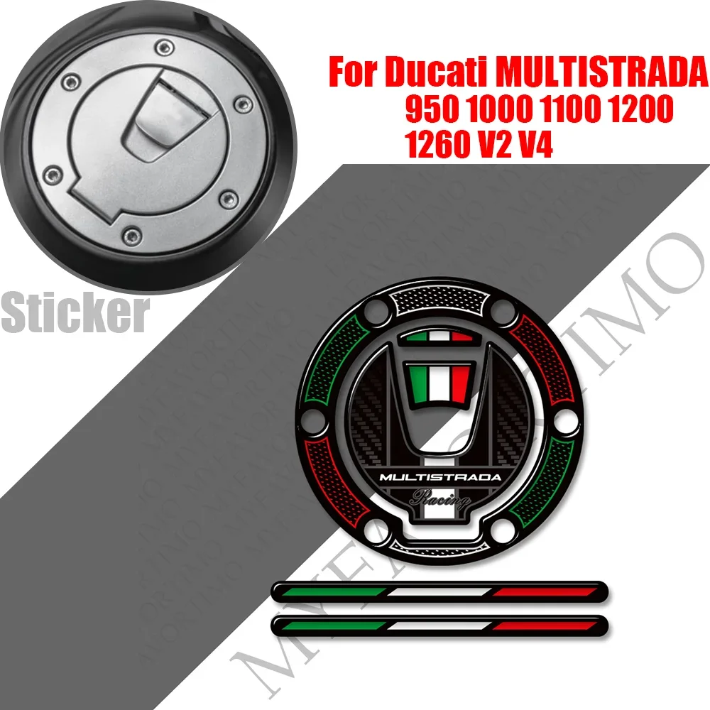 For Ducati Multistrada 950 1000 1100 1200 1260 V2 V4 Moto Decals Fuel Tank Pad Gas Cap Fairing Fender Stickers Protector
For Ducati Multistrada 950 1000 1100 1200 1260 V2 V4 Moto Decals Fuel Tank Pad Gas Cap Fairing Fender Stickers Protector
