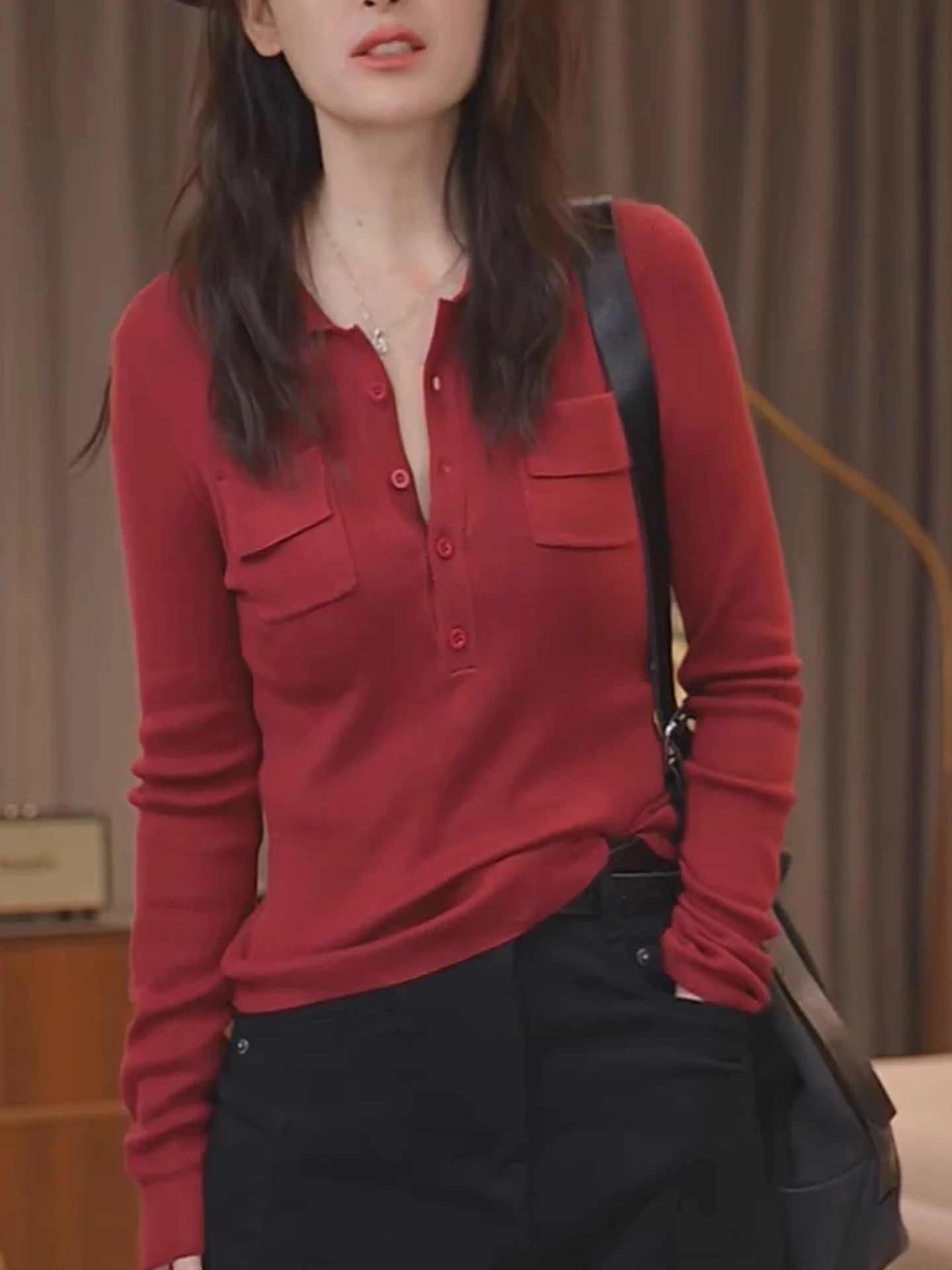 Comfortable Long Sve Knitted Sweater Casual Commute Friendly Soft Skin Faionable Overhead Top for Early Autumn
Comfortable Long Sve Knitted Sweater Casual Commute Friendly Soft Skin Faionable Overhead Top for Early Autumn