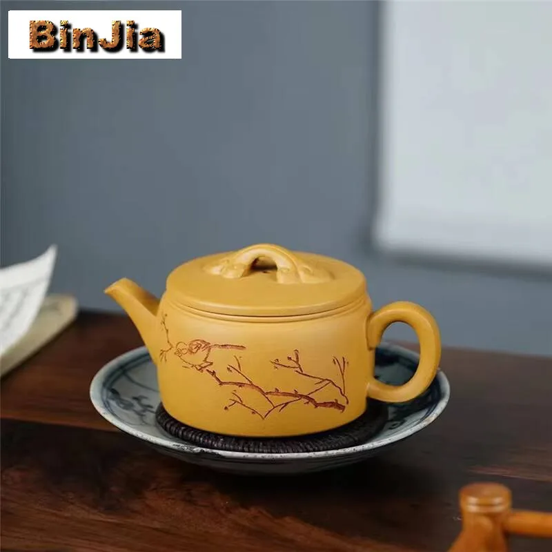 180 мл ручной работы Исин фиолетовые глиняные чайники Ruyi большой калибр горшок с необработанной рудой чайник грязевой набор Zisha посуда для напитков подарок
180 мл ручной работы Исин фиолетовые глиняные чайники Ruyi большой калибр горшок с необработанной рудой чайник грязевой набор Zisha посуда для напитков подарок