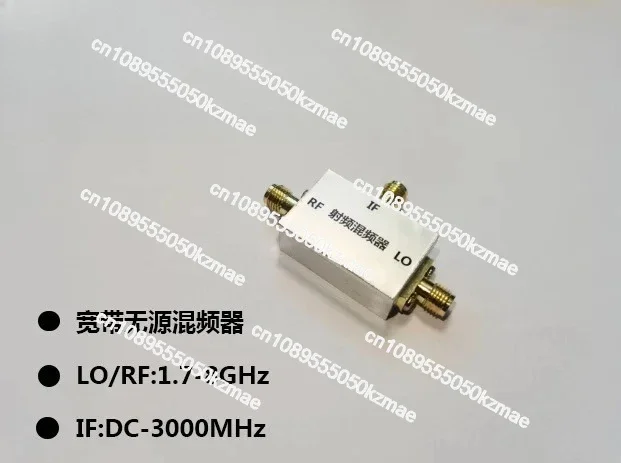 Широкополосный радиочастотный смеситель-преобразователь 1,7-8 ГГц, микроволновое преобразование частоты
Широкополосный радиочастотный смеситель-преобразователь 1,7-8 ГГц, микроволновое преобразование частоты