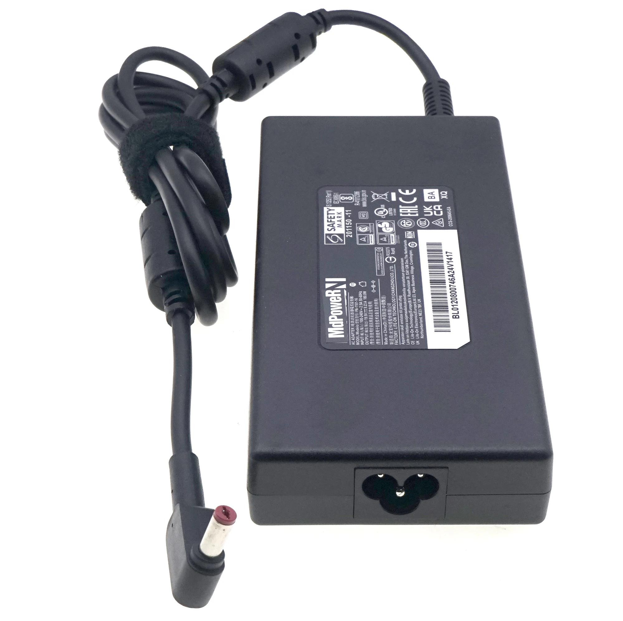 LITEON PA-1181-16 Адаптер переменного тока 180 Вт Зарядное устройство для ноутбука ACER Predator Helios 300 Series N17C1 PH315-51 19,5 В 9,23 А
LITEON PA-1181-16 Адаптер переменного тока 180 Вт Зарядное устройство для ноутбука ACER Predator Helios 300 Series N17C1 PH315-51 19,5 В 9,23 А