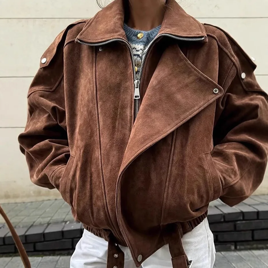 2025 Autumn and Winter Women's Fashion Casual Personality Street Motorcycle Clothes Short Jacket Winter Clothes Women
2025 Autumn and Winter Women's Fashion Casual Personality Street Motorcycle Clothes Short Jacket Winter Clothes Women