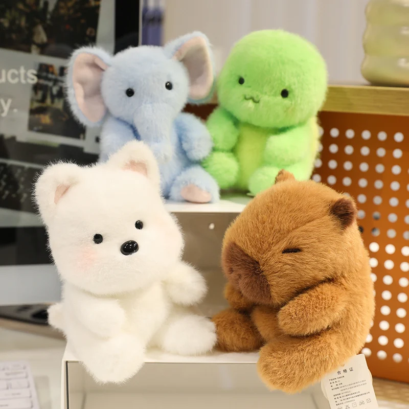 13cm New Kawaii Dog Capybara Elephant Rabbit Tortoise Panda Cat Plush Doll Home Table Decoration Christmas Birthday Gifts
13cm New Kawaii Dog Capybara Elephant Rabbit Tortoise Panda Cat Plush Doll Home Table Decoration Christmas Birthday Gifts