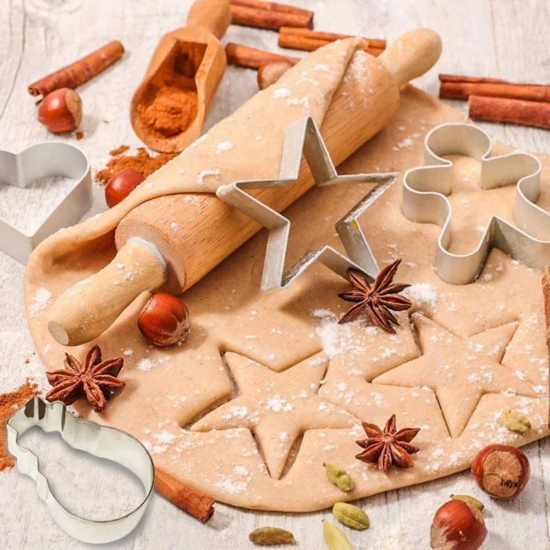 5pcs/packChristmas Star Cookie Cutter Stainless Steel Kitchen Baking Tool Chocolate Mold Cookie Cake Fondant Tool
5pcs/packChristmas Star Cookie Cutter Stainless Steel Kitchen Baking Tool Chocolate Mold Cookie Cake Fondant Tool