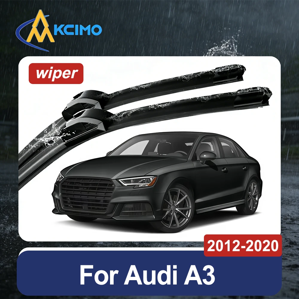 Exact Fit Windshield Wipers Direct Replacement For Audi A3 8V 2012-2020 Premium All-Season Rubber Front Wiper Blades 1 Pair
Exact Fit Windshield Wipers Direct Replacement For Audi A3 8V 2012-2020 Premium All-Season Rubber Front Wiper Blades 1 Pair