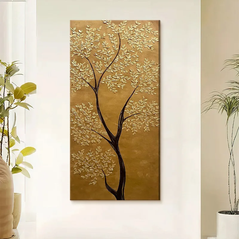 Enter the door to make a fortune, make a fortune, tree hand-painted oil painting, office decorative painting
Enter the door to make a fortune, make a fortune, tree hand-painted oil painting, office decorative painting