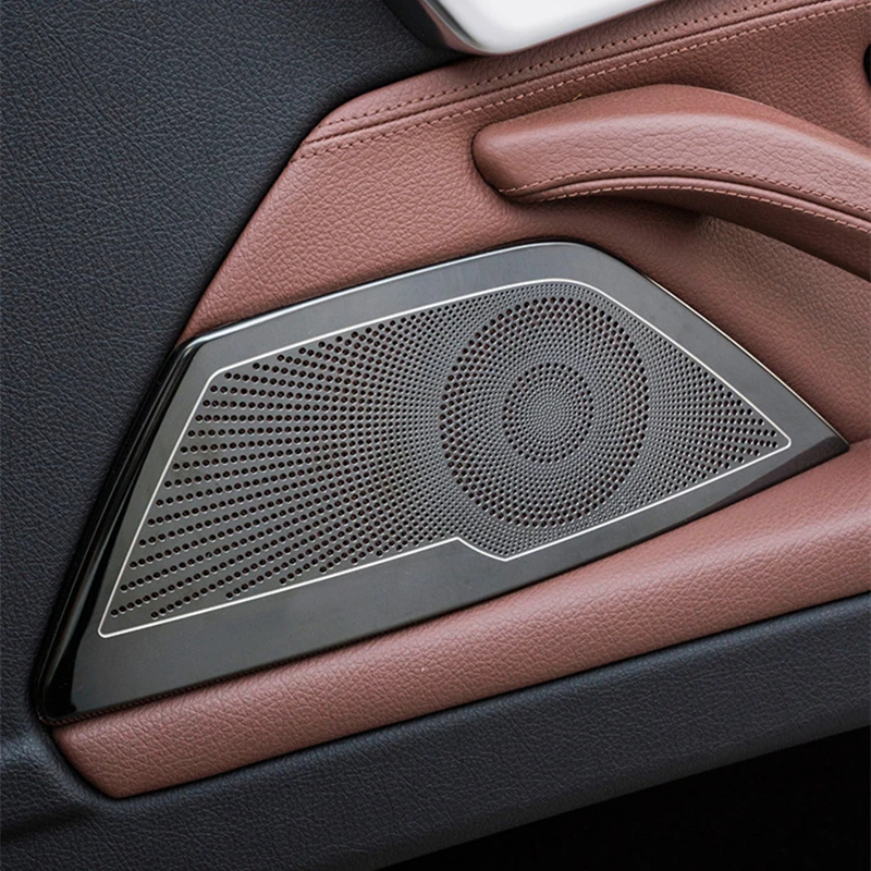 Car Stereo Speaker Door Sticker Cover for BMW 5 Series F10 F11 Stainless Steel Decorative Car Styling Auto Accessories
Car Stereo Speaker Door Sticker Cover for BMW 5 Series F10 F11 Stainless Steel Decorative Car Styling Auto Accessories