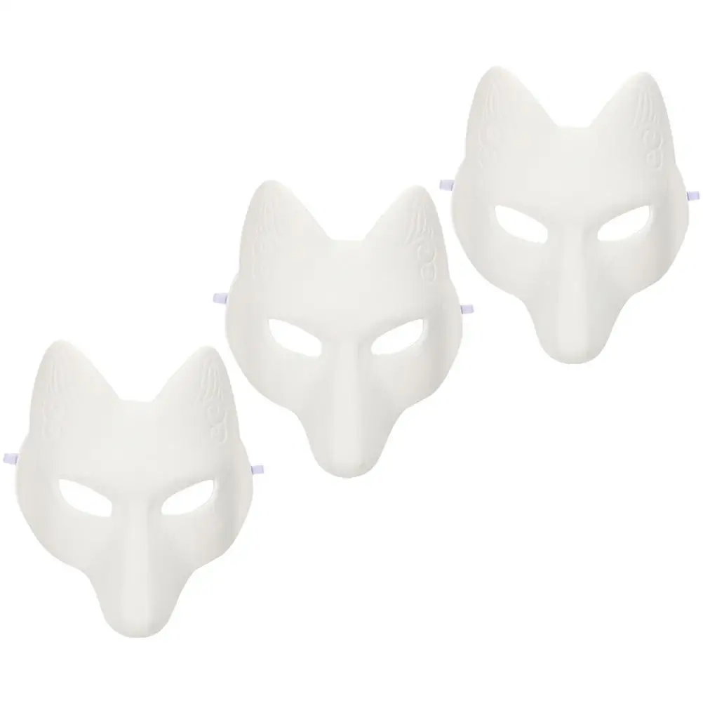 Fox Mask Unpainted Masquerade DIY Blank Halloween Costume Cosplay Adult Tails Hand Painted Fox Face Sentence Supplies
Fox Mask Unpainted Masquerade DIY Blank Halloween Costume Cosplay Adult Tails Hand Painted Fox Face Sentence Supplies