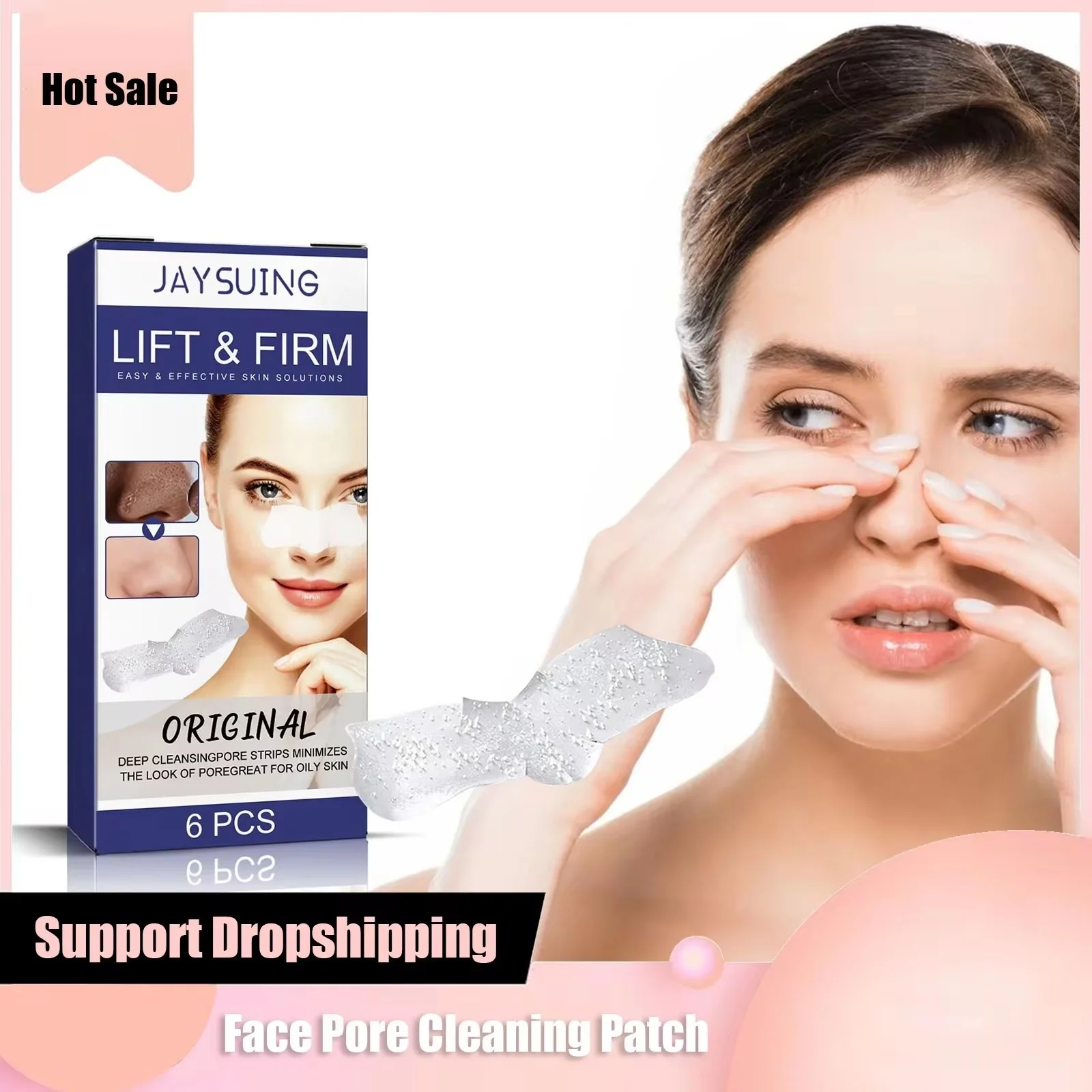 Blackhead Remover Patch Nose Black Dots Pore Deep Cleaning Strips Shrink Pore T Zone Mild Skin Care Peel Off Mask
Blackhead Remover Patch Nose Black Dots Pore Deep Cleaning Strips Shrink Pore T Zone Mild Skin Care Peel Off Mask