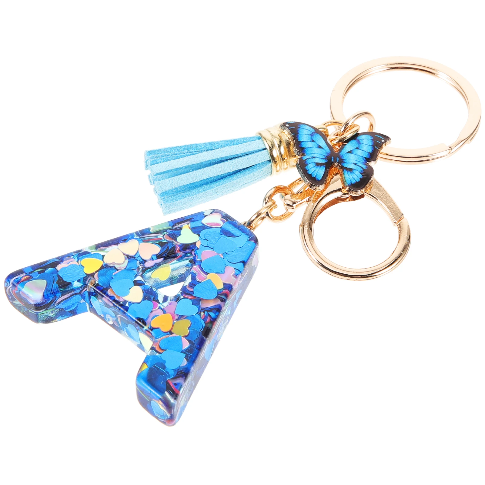 s Blue Heart Letter Keychains Women Crystal Drip Resin Alloy Butterfly Tassel Car Keys Wallet Purse Charm Gifts Kids Birthday
s Blue Heart Letter Keychains Women Crystal Drip Resin Alloy Butterfly Tassel Car Keys Wallet Purse Charm Gifts Kids Birthday