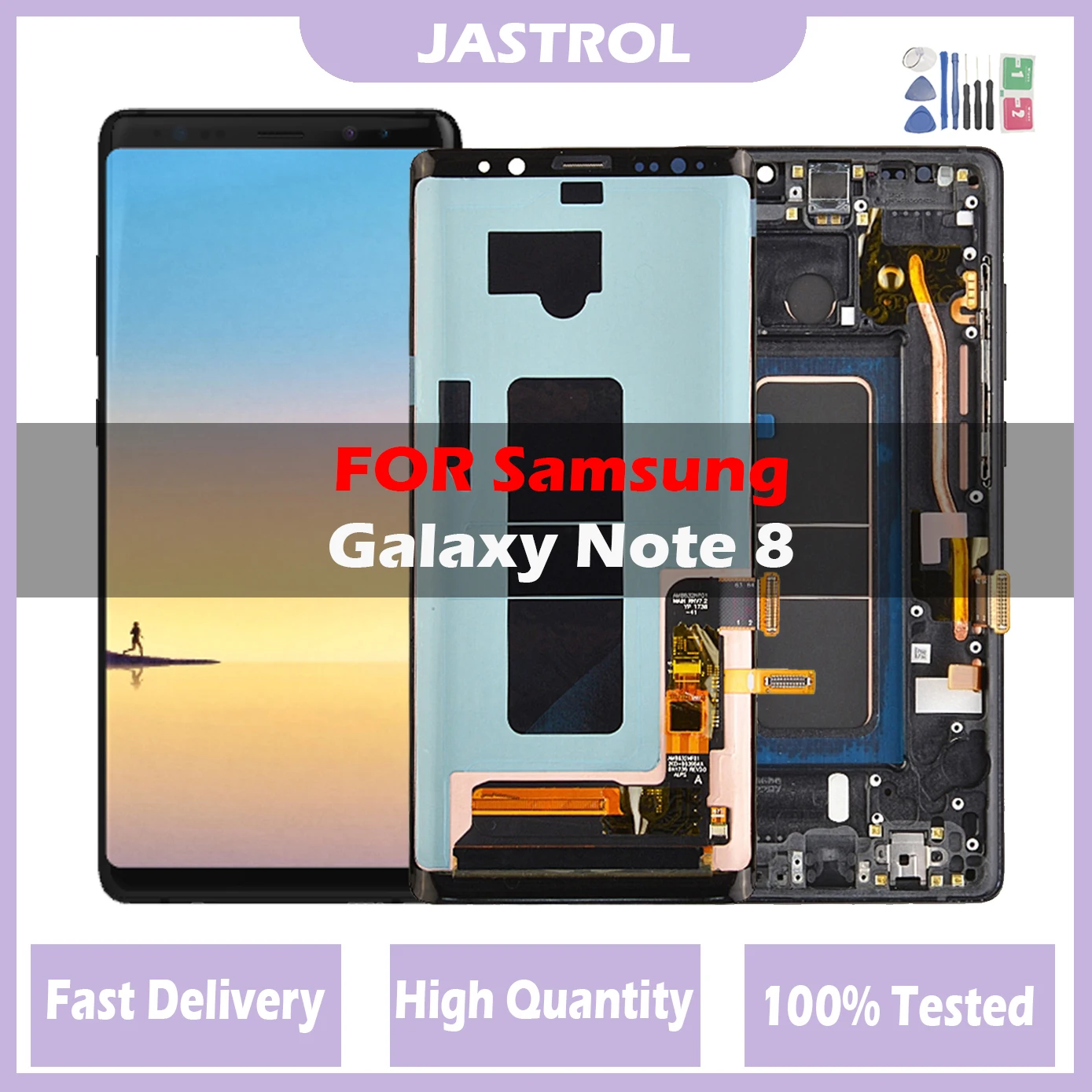 Новый Сменный ЖК-дисплей Amoled для SAMSUNG Galaxy note 8 N8, сенсорный экран N950F N950U N9500 N950N, дисплей с рамкой
Новый Сменный ЖК-дисплей Amoled для SAMSUNG Galaxy note 8 N8, сенсорный экран N950F N950U N9500 N950N, дисплей с рамкой