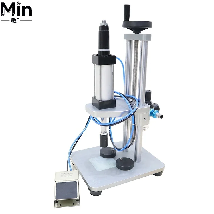 Factory Price Semi-Automatic Pneumatic Crimping Machine, Bottle Cap Capping & Pressing for Perfume Spray Vials
Factory Price Semi-Automatic Pneumatic Crimping Machine, Bottle Cap Capping & Pressing for Perfume Spray Vials