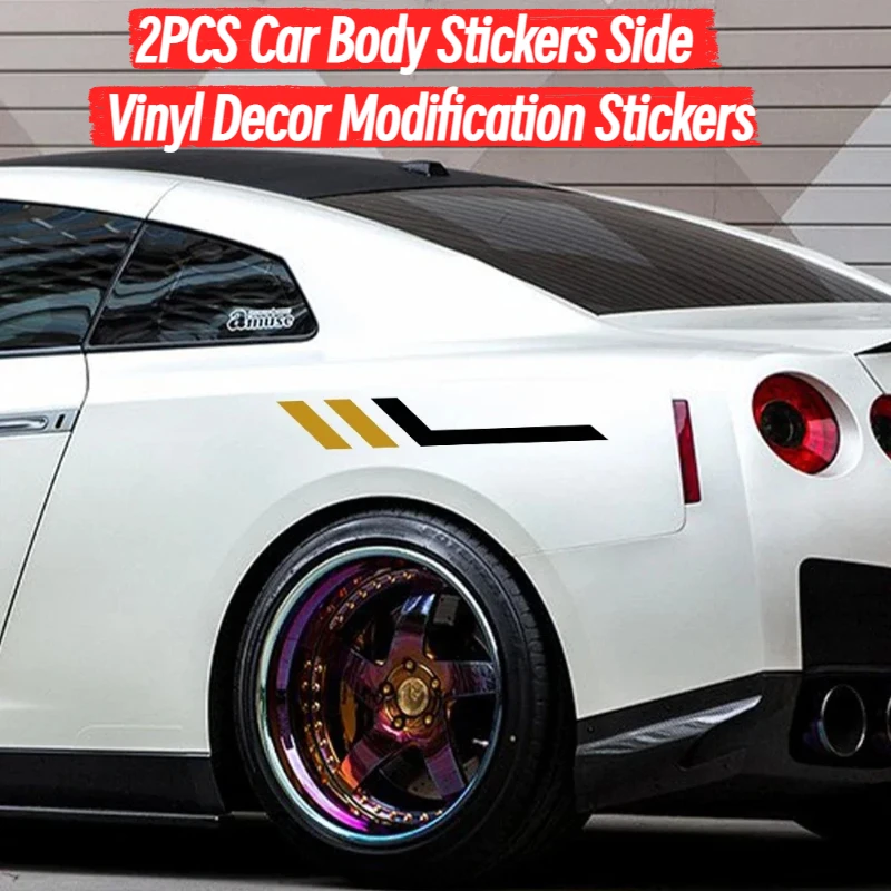 2PCS Car Body Stickers Side Wing DIY Vinyl Decals Decor Modification Tail Marker Stickers Auto Exterior Universal Accessories
2PCS Car Body Stickers Side Wing DIY Vinyl Decals Decor Modification Tail Marker Stickers Auto Exterior Universal Accessories