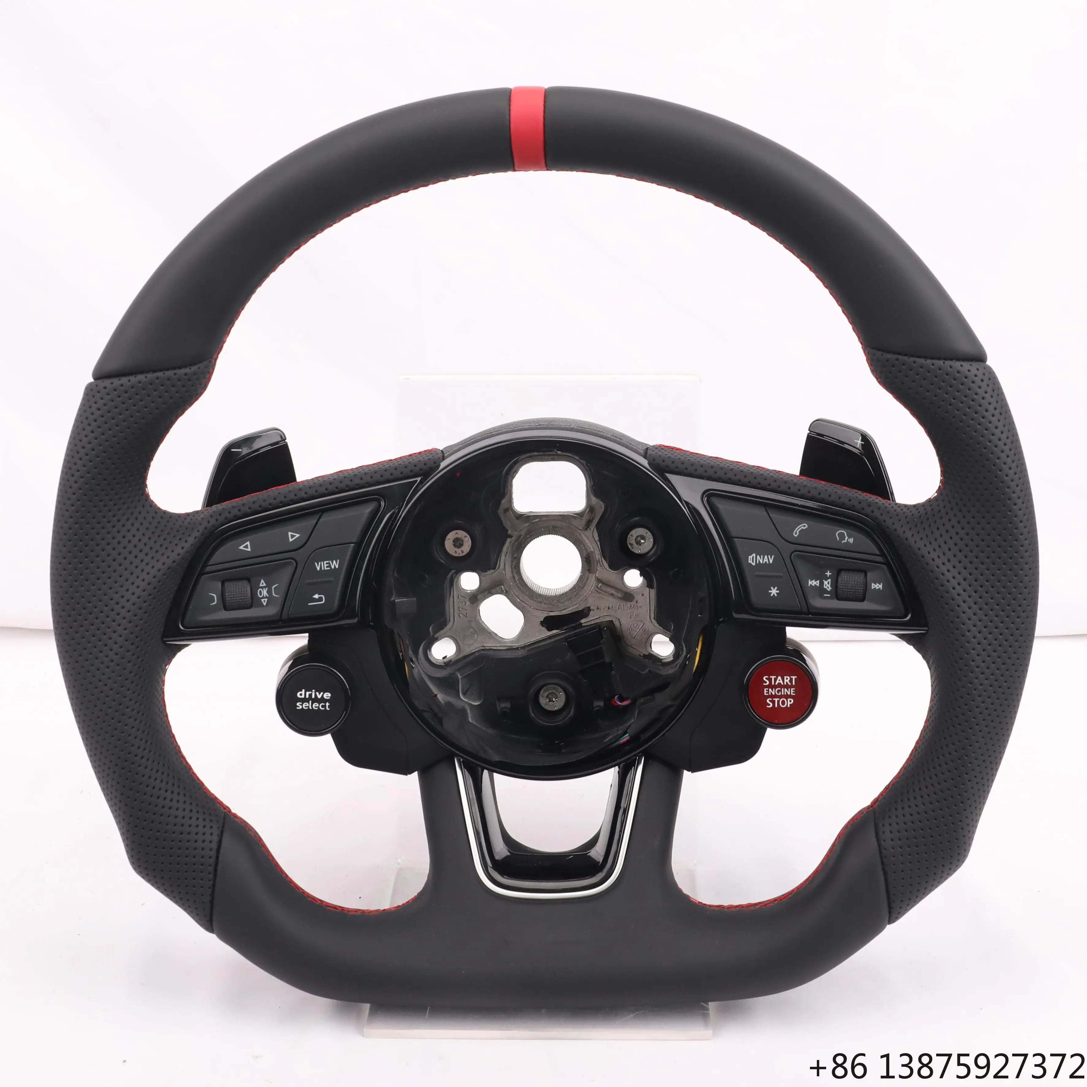 Sport Shape S-Line Leather Steering Wheel for Q8 SQ8 A3 A4 S3 S4 RS3 RS5 RS6 R8 RS Featuring Start Button
Sport Shape S-Line Leather Steering Wheel for Q8 SQ8 A3 A4 S3 S4 RS3 RS5 RS6 R8 RS Featuring Start Button