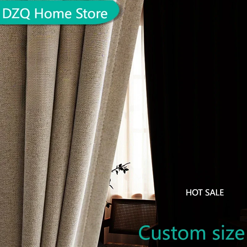 Simple Modern Multi-color Curtains High-precision Cotton and Linen Curtains Blackout Soundproof Curtains for Bedroom Living Room
Simple Modern Multi-color Curtains High-precision Cotton and Linen Curtains Blackout Soundproof Curtains for Bedroom Living Room