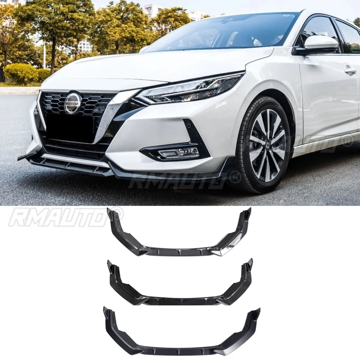 Car Front Bumper Lip Diffuser Spoiler Glossy Black Modification Part for Nissan Sylphy 2020-2022 Protector Car Accessories
Car Front Bumper Lip Diffuser Spoiler Glossy Black Modification Part for Nissan Sylphy 2020-2022 Protector Car Accessories