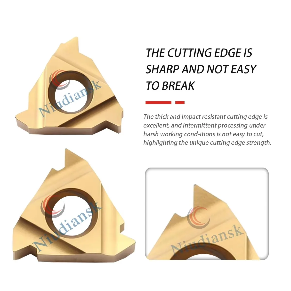 16ER/IR Series 16ER/IR 0.5/1.0/1.25/1.75/2.0/2.5/3.5ISO LDC DESKAR Numerical Control Lathe Internal And External Thread Inserts
16ER/IR Series 16ER/IR 0.5/1.0/1.25/1.75/2.0/2.5/3.5ISO LDC DESKAR Numerical Control Lathe Internal And External Thread Inserts