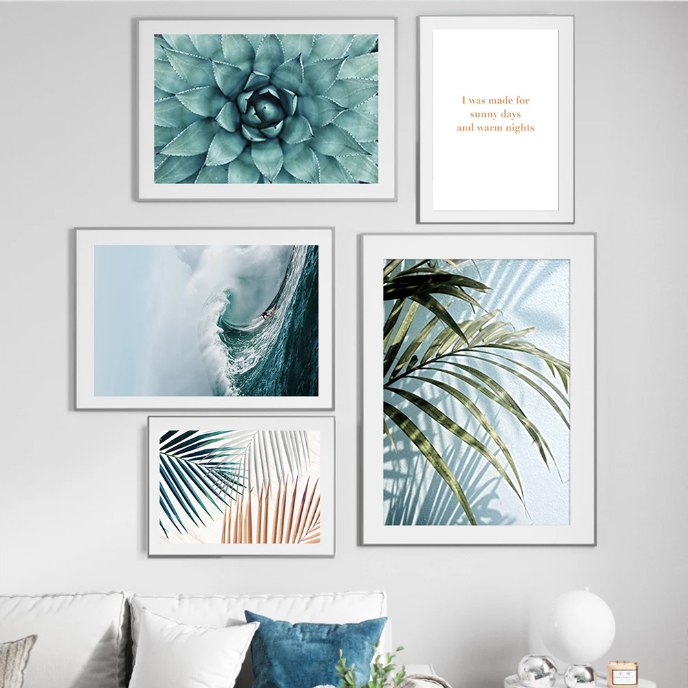 Surfing Poster Green Plant Leave Sea Canvas Painting Nordic Wall Art Prints Pictures Modern Artwork Living Room Home Decoration
Surfing Poster Green Plant Leave Sea Canvas Painting Nordic Wall Art Prints Pictures Modern Artwork Living Room Home Decoration