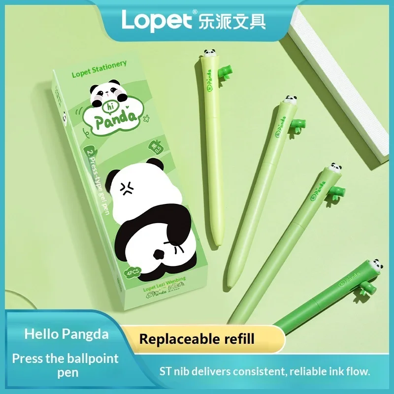 Набор гелевых ручек Lopet Kawaii, 4 шт., с боковым нажимом, для подписи, милый дизайн с животными, черные чернила 0,5 мм, школьные и офисные канцелярские принадлежности
Набор гелевых ручек Lopet Kawaii, 4 шт., с боковым нажимом, для подписи, милый дизайн с животными, черные чернила 0,5 мм, школьные и офисные канцелярские принадлежности