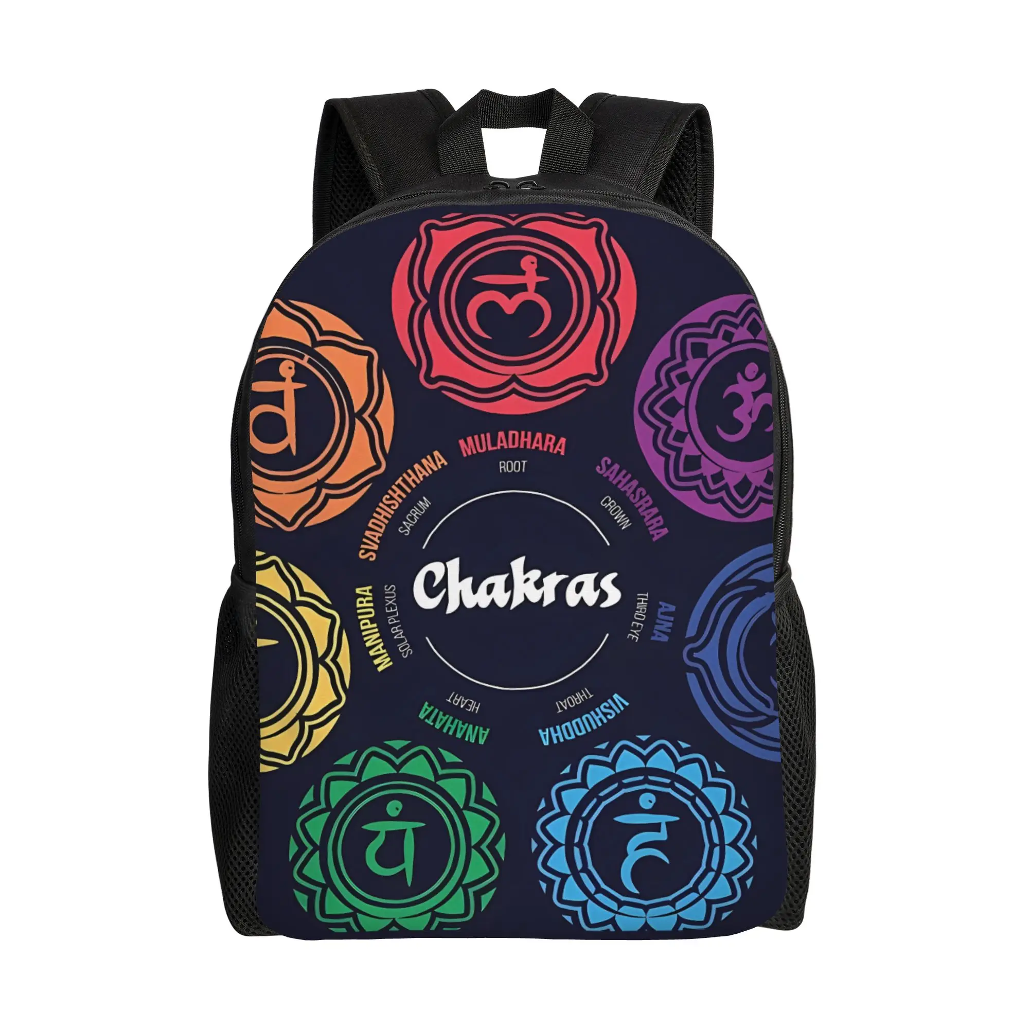 Yog Chakras Yoga Backpack Office Workers Sporty Fashionable mochila Large Capacity Laptop Bag Back To School Season
Yog Chakras Yoga Backpack Office Workers Sporty Fashionable mochila Large Capacity Laptop Bag Back To School Season