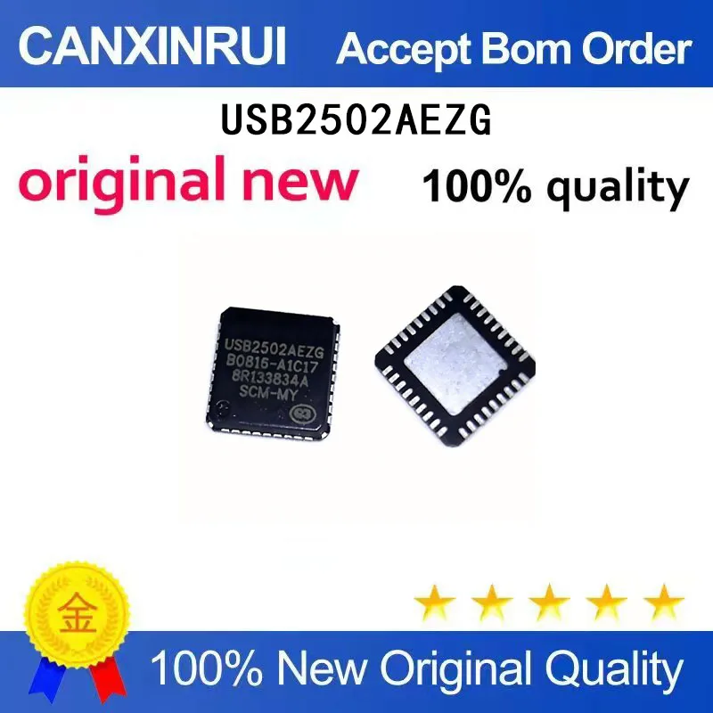 (5-100 Pieces) Brand new original USB2502AEZG USB2502AE2G QFN36 spot chip IC
(5-100 Pieces) Brand new original USB2502AEZG USB2502AE2G QFN36 spot chip IC