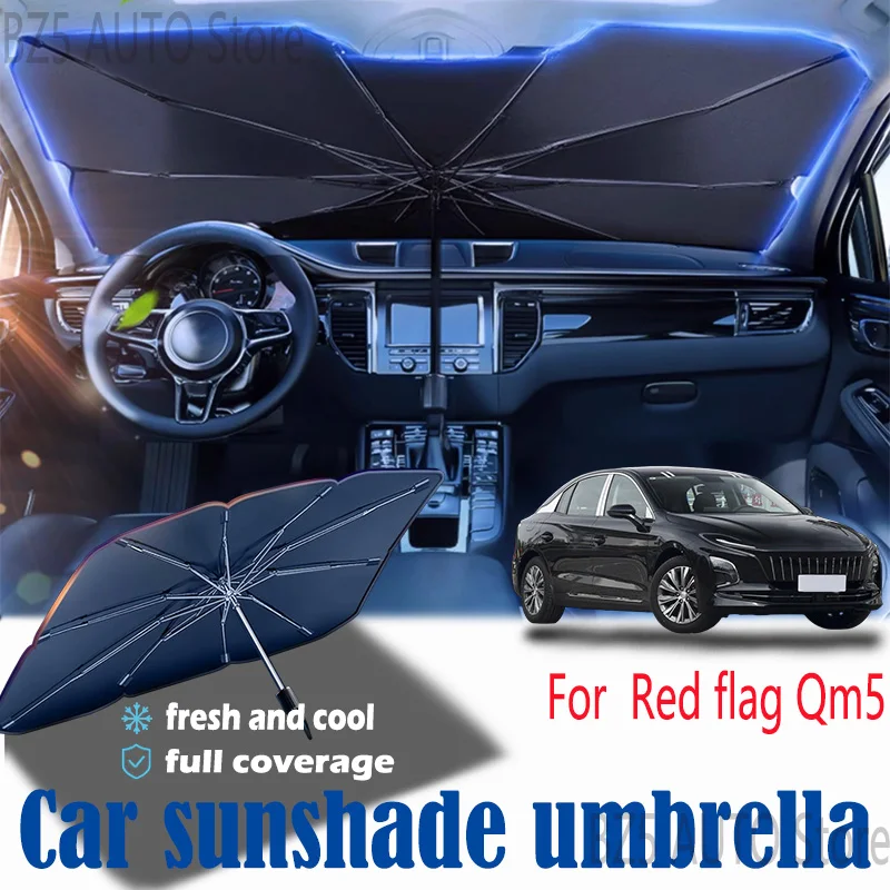 For red flag Qm5 front windshield panel, sun visor, summer accessories, heat insulation, sun shading, and sun protection
For red flag Qm5 front windshield panel, sun visor, summer accessories, heat insulation, sun shading, and sun protection