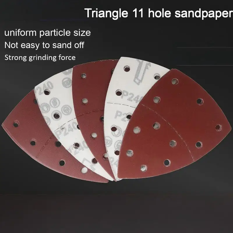 6 шт. треугольная плюшевая наждачная бумага с 11 отверстиями, набор ладоней, лист с матовым красным песком, алмазный песок
6 шт. треугольная плюшевая наждачная бумага с 11 отверстиями, набор ладоней, лист с матовым красным песком, алмазный песок