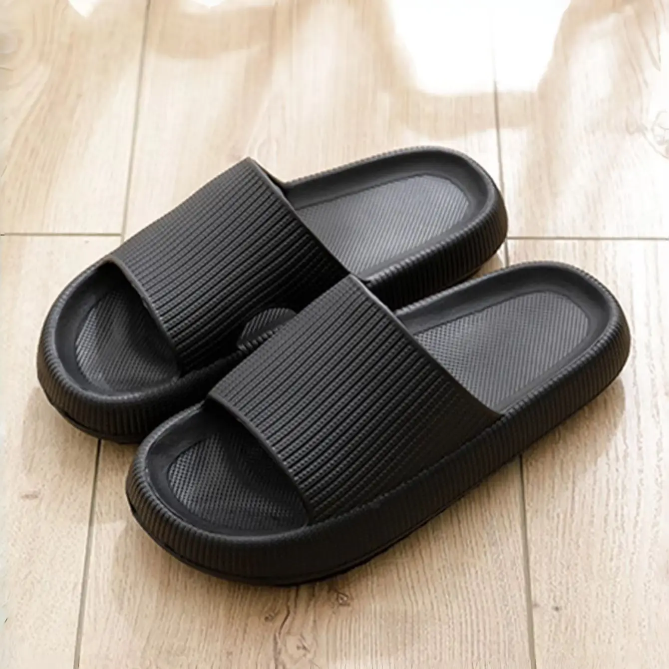 New Spring and Summer Eva Soft Thick-Soled Comfortable Casual Multi-Color Solid Color Indoor Bathroom Outdoor Daily Versatile Slippers for Men and Women Couples
New Spring and Summer Eva Soft Thick-Soled Comfortable Casual Multi-Color Solid Color Indoor Bathroom Outdoor Daily Versatile Slippers for Men and Women Couples