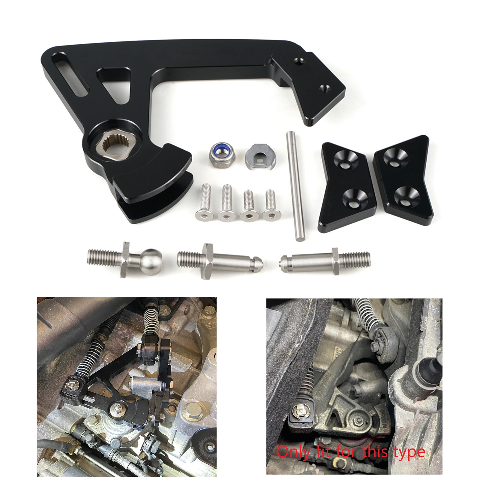 Adjustable Short Shifter Arm 6-speed Manual Kit for MQ350, for VW for Golf MK7/7.5 GTI & R for Golf MK8 GTI & R, for Audi S3 A3
Adjustable Short Shifter Arm 6-speed Manual Kit for MQ350, for VW for Golf MK7/7.5 GTI & R for Golf MK8 GTI & R, for Audi S3 A3