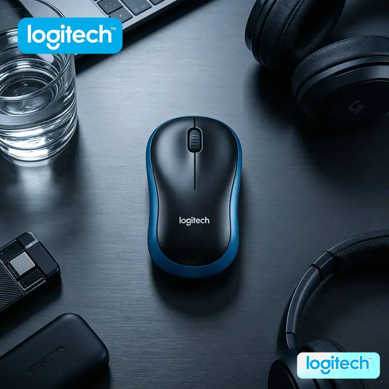 Logitech M185 ChromeOS Linux Windows Mouse 2.4GHz Nano Receiver 1000 DPI 10m Range 12-Month Battery Plug&Play Accessory Tool
Logitech M185 ChromeOS Linux Windows Mouse 2.4GHz Nano Receiver 1000 DPI 10m Range 12-Month Battery Plug&Play Accessory Tool