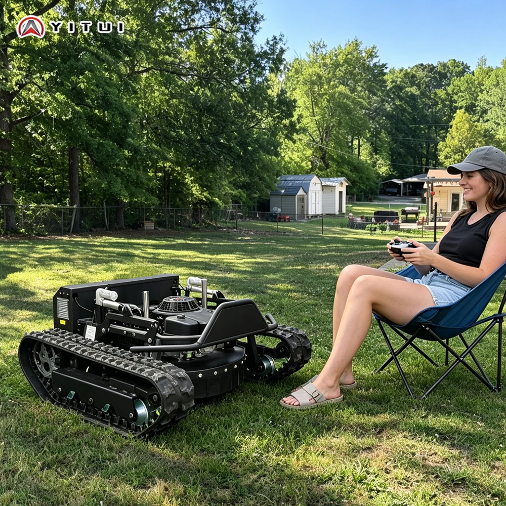 2026 Rechargeable Remote Control Lawn Mower Electric Cordless Robot Mower For Backyard Park Residential Grass Cutting Customized
2026 Rechargeable Remote Control Lawn Mower Electric Cordless Robot Mower For Backyard Park Residential Grass Cutting Customized