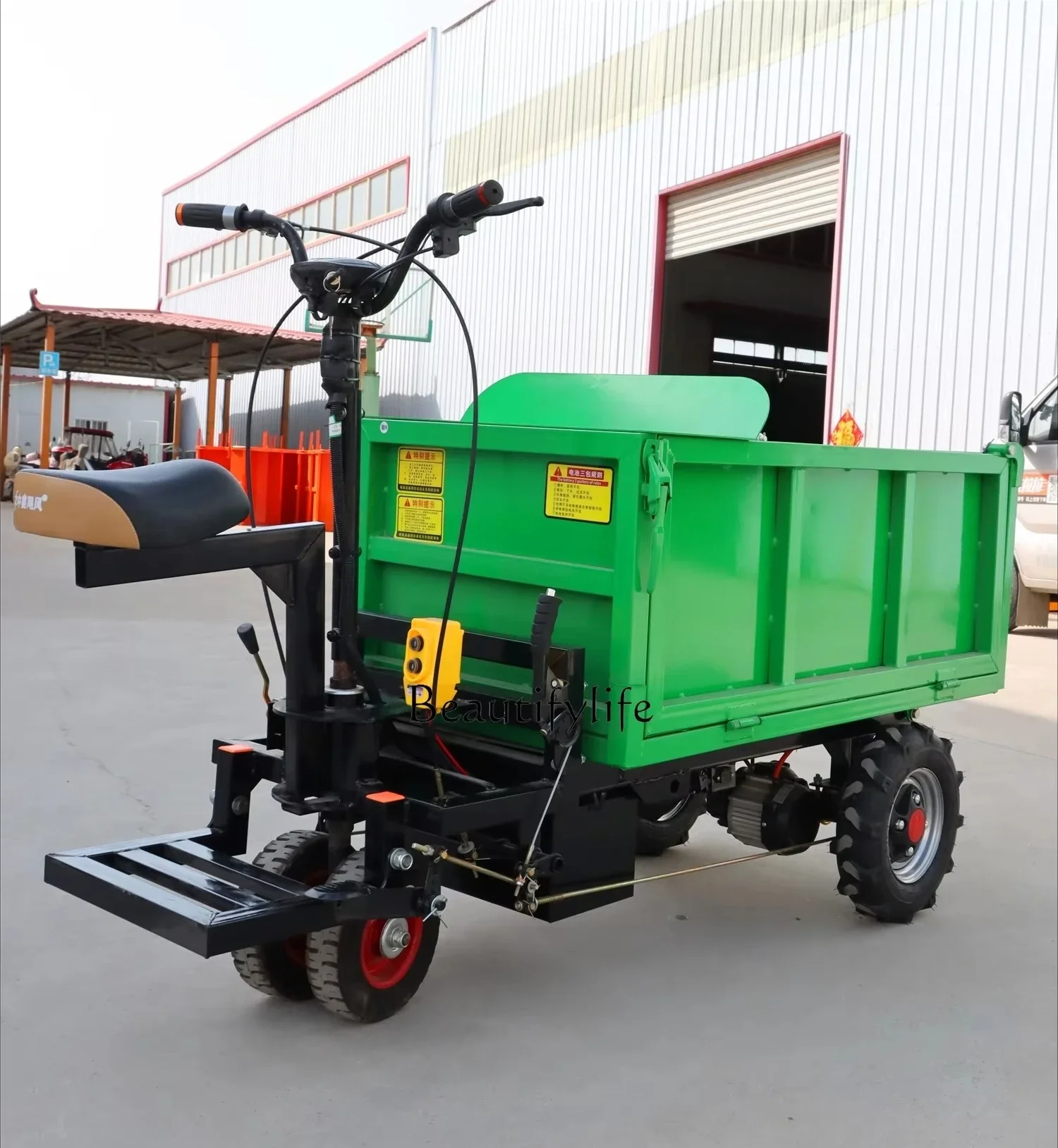 L*Electric Dumptruck Truck Four-Wheel Dump Truck Ash Bucket Three-Wheeled Cart
L*Electric Dumptruck Truck Four-Wheel Dump Truck Ash Bucket Three-Wheeled Cart