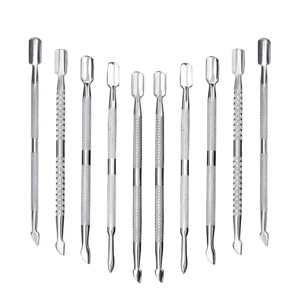 10Pcs Cuticle Pusher Remover and Cutter, Creatiee Double Ended Stainless Steel Cuticle Cleaner Nail Gel Polish Removal, Manicure Pedicure Nail Tools for Fingernails Toenails - Professional & Durable
10Pcs Cuticle Pusher Remover and Cutter, Creatiee Double Ended Stainless Steel Cuticle Cleaner Nail Gel Polish Removal, Manicure Pedicure Nail Tools for Fingernails Toenails - Professional & Durable