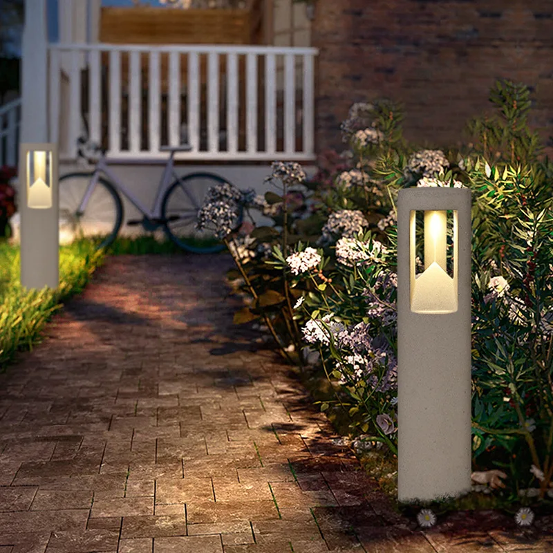 Outdoor lawn lights, outdoor waterproof courtyard lights, minimalist indoor and outdoor cement lights, terrazzo column lamps
Outdoor lawn lights, outdoor waterproof courtyard lights, minimalist indoor and outdoor cement lights, terrazzo column lamps