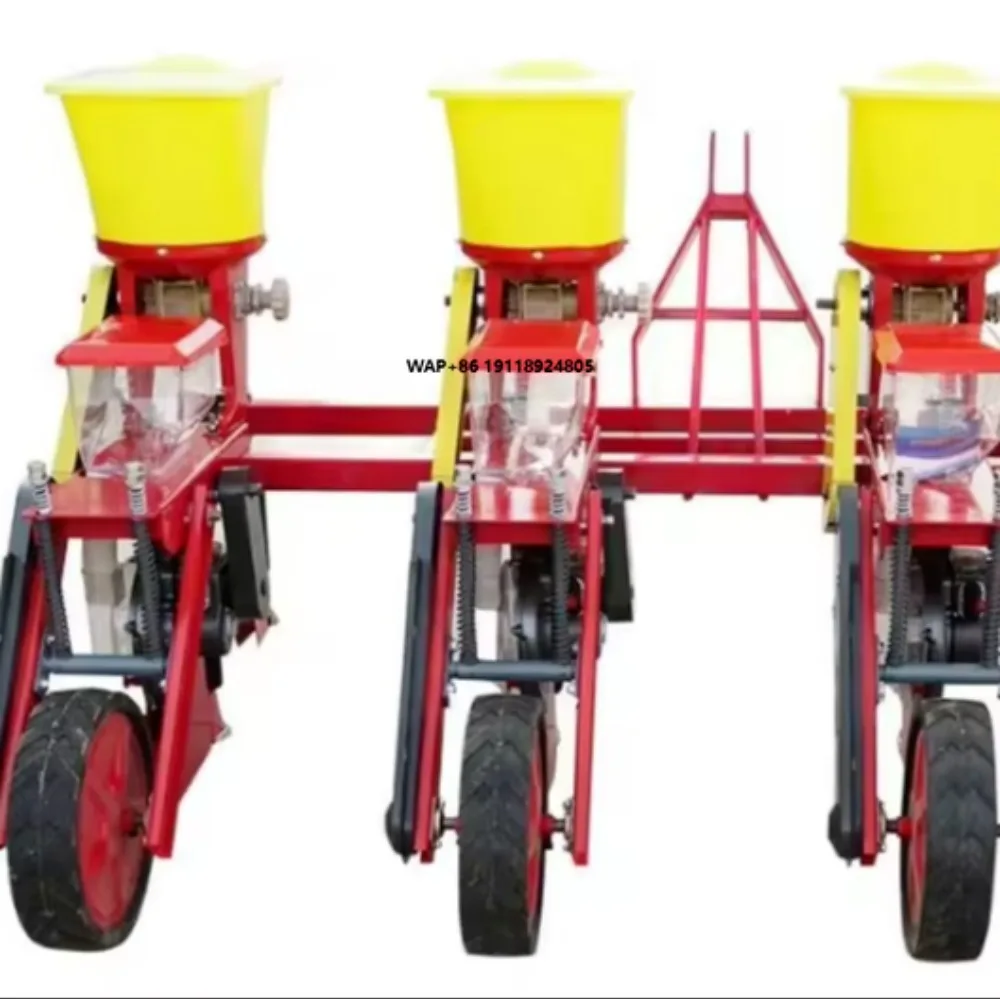 Tractor with Corn Planter Maize Seeder with Fertilizing Machine
Tractor with Corn Planter Maize Seeder with Fertilizing Machine