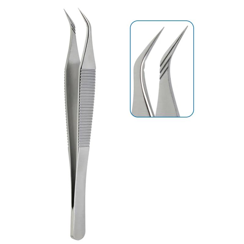 12.5cm Edison Medical Forceps Sharp Head Adson Forceps Hai Implant Precision Tweezers Tool Hair Transplant Instrument
12.5cm Edison Medical Forceps Sharp Head Adson Forceps Hai Implant Precision Tweezers Tool Hair Transplant Instrument