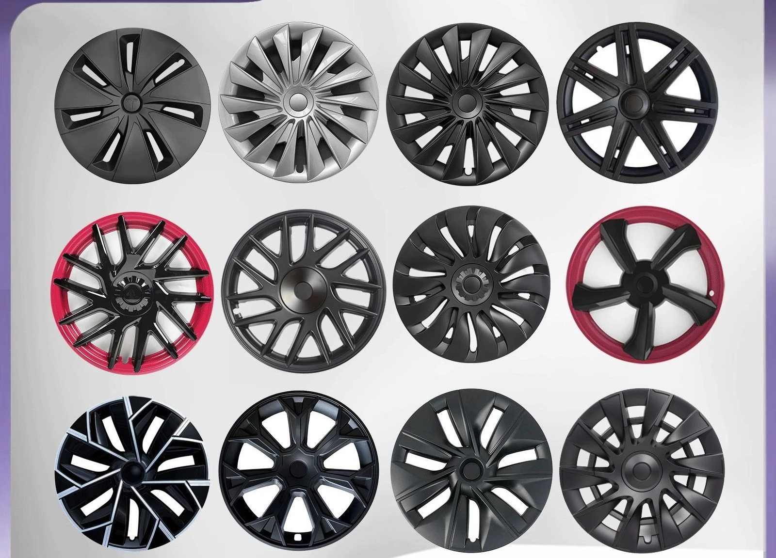 Applicable to Tesla's new Model 3/Y hub cover 18/19/20-inch all-inclusive wheel cover ring
Applicable to Tesla's new Model 3/Y hub cover 18/19/20-inch all-inclusive wheel cover ring