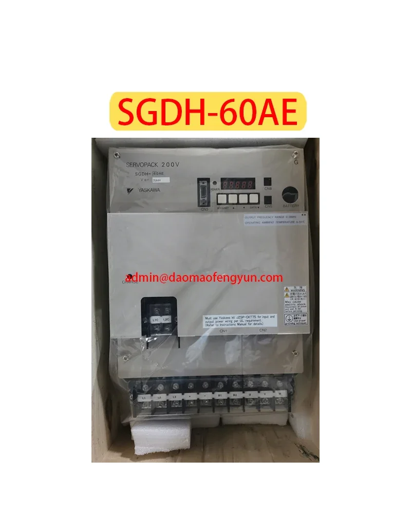 SGDH-60AE Brand new Servo Drive SGDH 60AE,Fast shipping
SGDH-60AE Brand new Servo Drive SGDH 60AE,Fast shipping