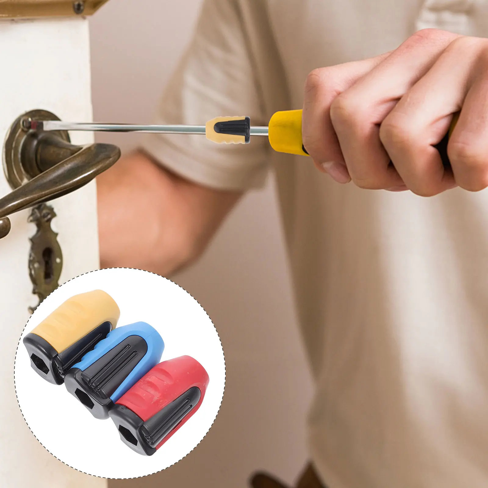 3pcs Magnetic Screwdriver Bits Holder Ring Bit Magnetizer Electric Plastic Bit Catcher Screws Tools Accessories
3pcs Magnetic Screwdriver Bits Holder Ring Bit Magnetizer Electric Plastic Bit Catcher Screws Tools Accessories