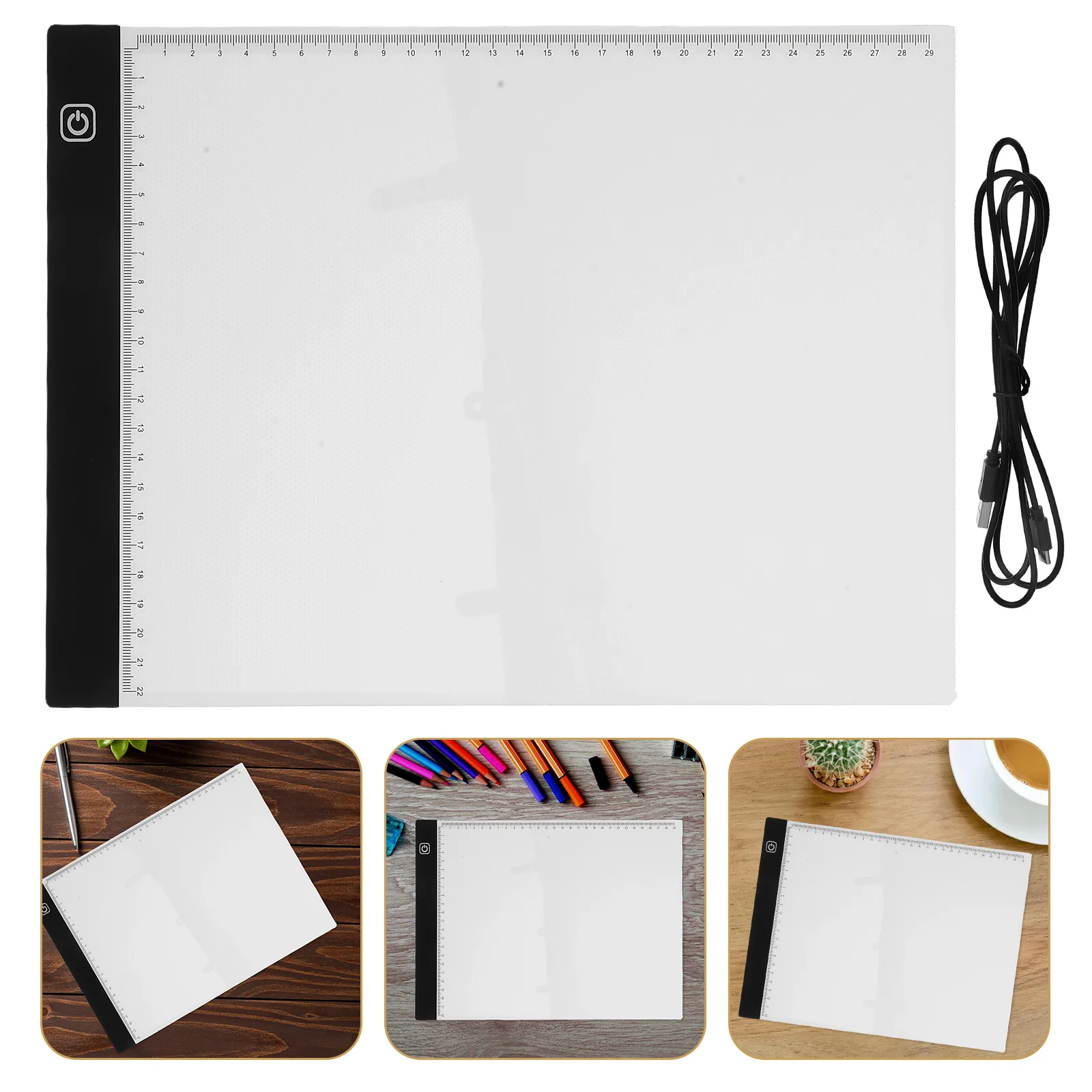 A4 Led Drawing Board Adjustable Brightness Pad For Tracing Sketching Copying Portable Light Box For Artists Students Calligraphy
A4 Led Drawing Board Adjustable Brightness Pad For Tracing Sketching Copying Portable Light Box For Artists Students Calligraphy