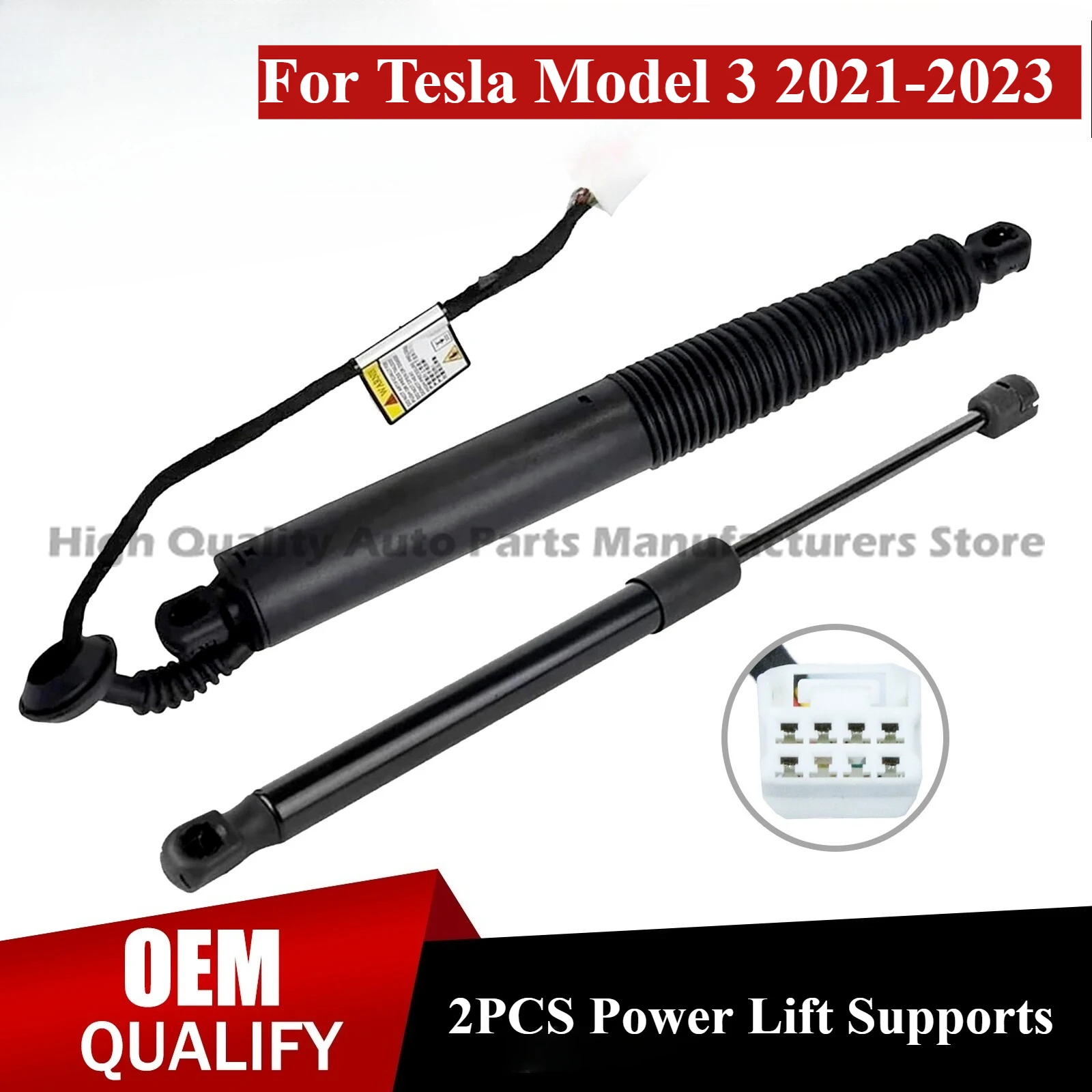 2PCS Power Lift Supports Pair Rear Tailgate Power Hatch Lift Strut For Tesla Model 3 2021-2023 1551488-99-B
2PCS Power Lift Supports Pair Rear Tailgate Power Hatch Lift Strut For Tesla Model 3 2021-2023 1551488-99-B