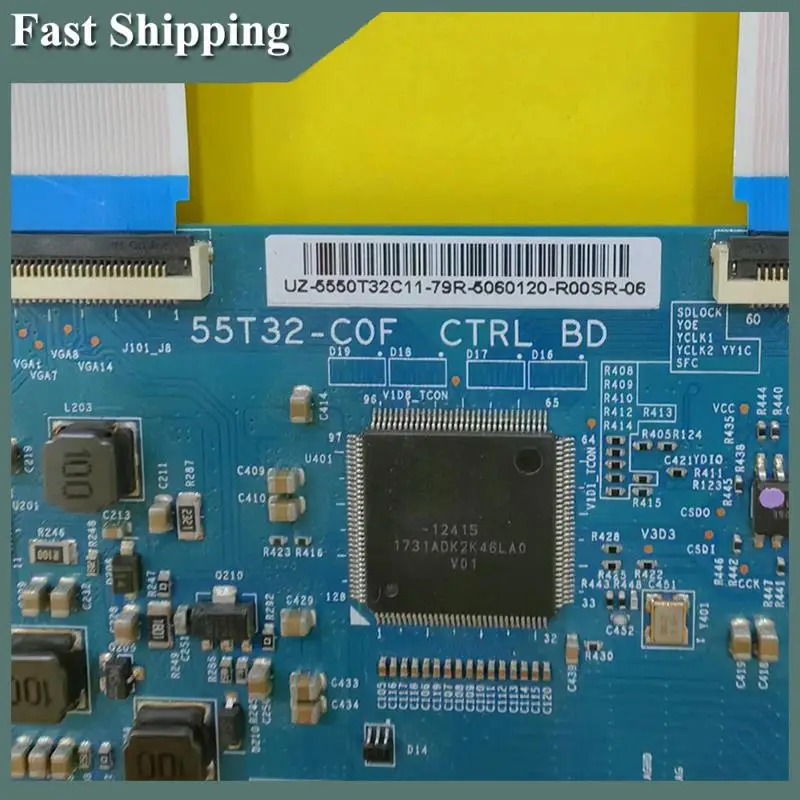-MEOF 55T32-COF CTRL BD T-CON Логическая плата 55.50T32.C11 55T32-C0f Для 50 дюймов 50S421LFAA ONN 100012585 100005843
-MEOF 55T32-COF CTRL BD T-CON Логическая плата 55.50T32.C11 55T32-C0f Для 50 дюймов 50S421LFAA ONN 100012585 100005843