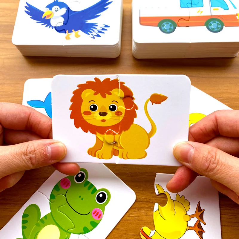 Montessori Logic Matching Game for Kids Ages 2-4 - Visual Perception Puzzle Cards - Early Educational Toy for Baby Boys & Girls
Montessori Logic Matching Game for Kids Ages 2-4 - Visual Perception Puzzle Cards - Early Educational Toy for Baby Boys & Girls
