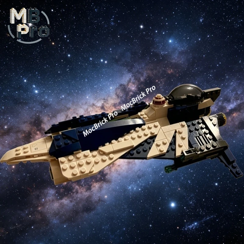 Sci-Fi Fighter Aircraft Model MOC Building Blocks 268pcs Simulation Cabinet Decor
Sci-Fi Fighter Aircraft Model MOC Building Blocks 268pcs Simulation Cabinet Decor