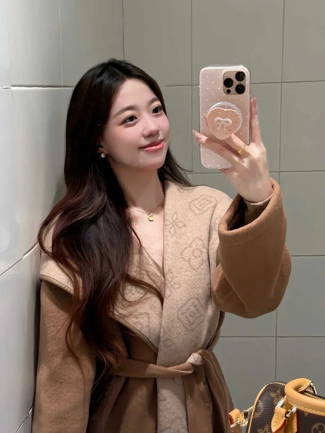 plus Size Women's Double-Faced Wear Floral Print Belted Waist Simple Loose Woolen Coat Fem Spring Autumn Korean Sle
plus Size Women's Double-Faced Wear Floral Print Belted Waist Simple Loose Woolen Coat Fem Spring Autumn Korean Sle